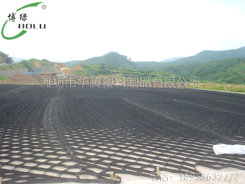 土工格室生態(tài)護坡施工工序
